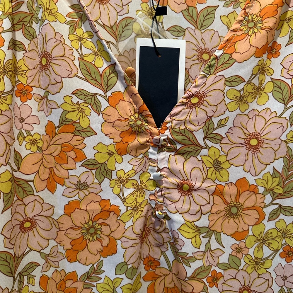 Eclair Vintage Inspired Blouse NWT - Picture 3 of 8
